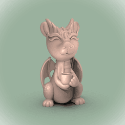 Cozee -The Baby Dragon 3d model