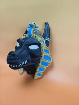 Punk Anubis Wall Art 3d model