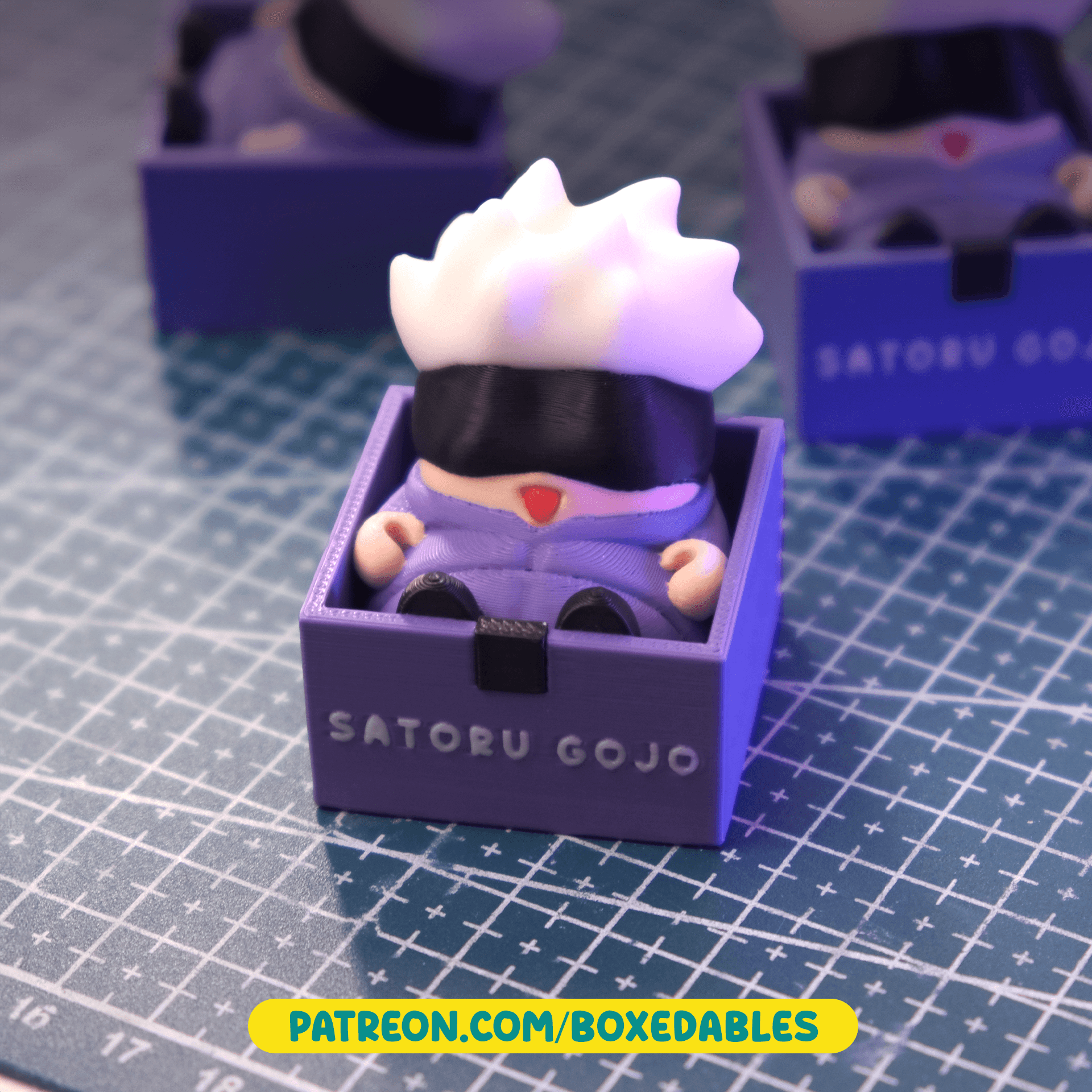 Satoru Gojo - Boxedables 3d model
