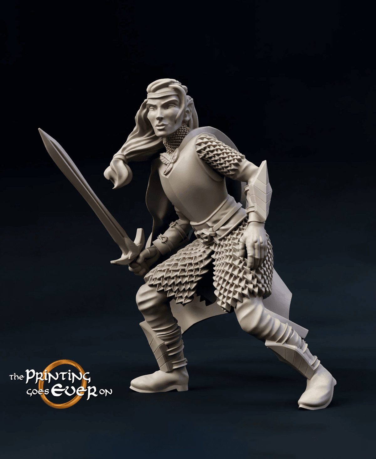 Modular Brightwood Defender - Female 3d model
