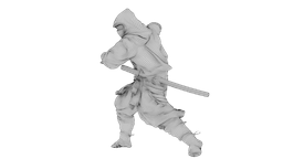 Ninja Shadow Warrior 3d model