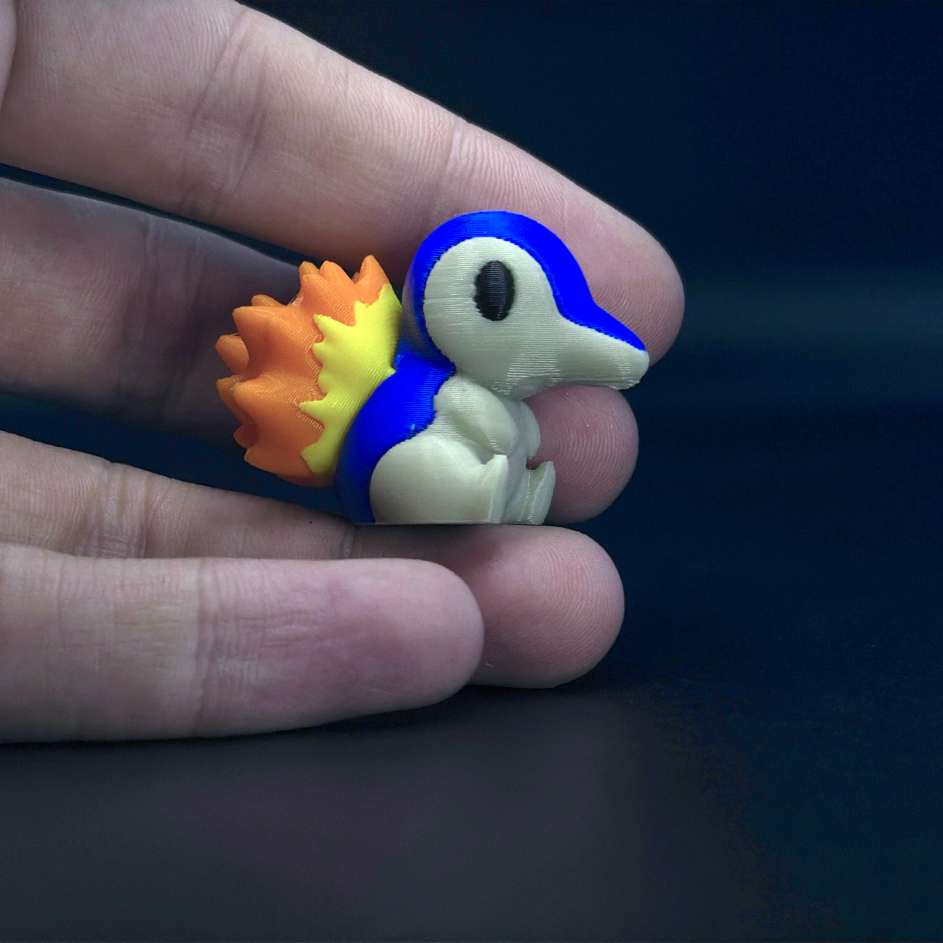 CYNDAQUIL Pokemon Minifigure 3d model