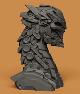 Dragon Headphone Stand | High Detail Gaming Setup 3d model