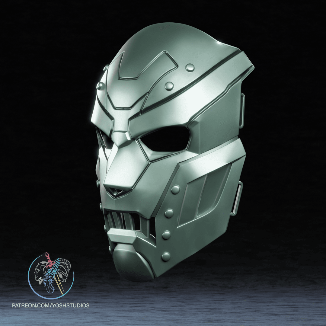 Absolute Dr Doom Mask 3D Printer STL File 3d model