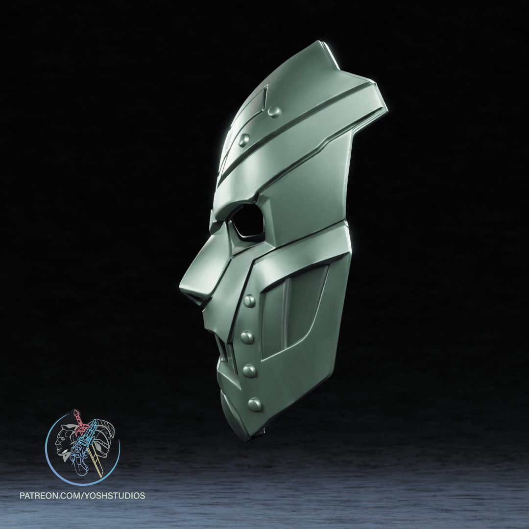 Absolute Dr Doom Mask 3D Printer STL File 3d model