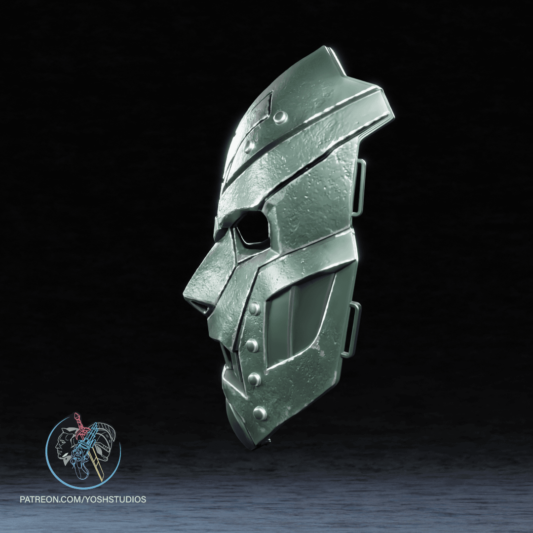 Absolute Dr Doom Mask 3D Printer STL File 3d model