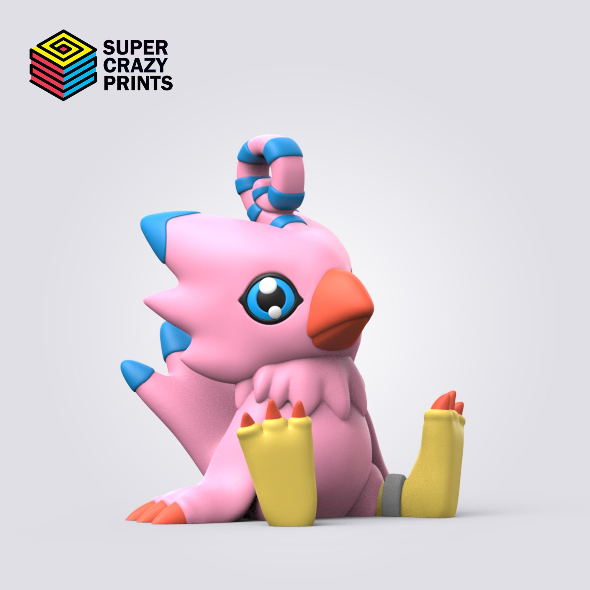 Digimon - Biyomon 3d model