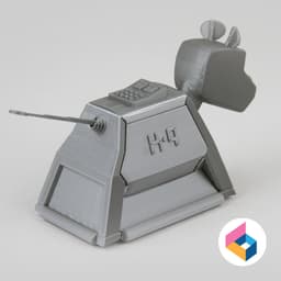 Foldable K9 robot from Doctor Who 3d model