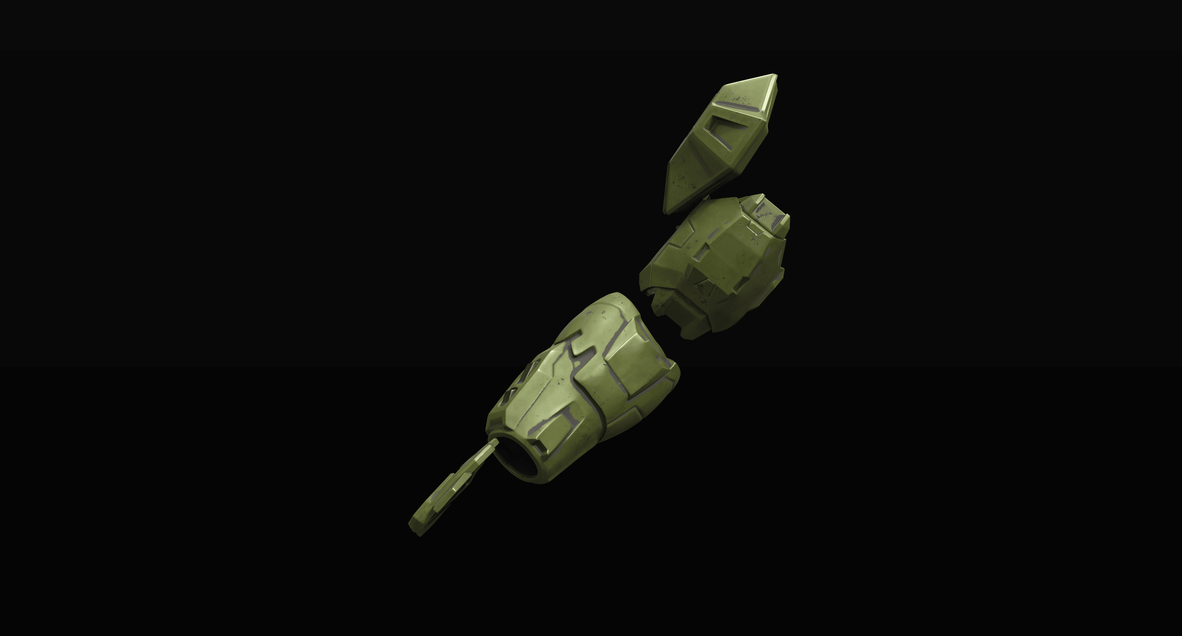 Master Chief Halo Armor 3d model