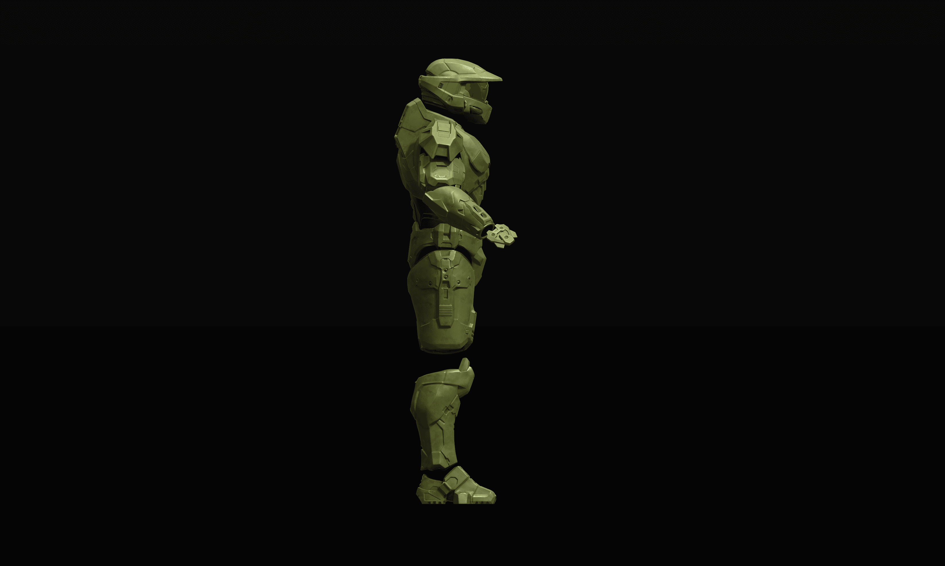 Master Chief Halo Armor 3d model