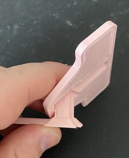 Simple Adhesive Wall Hook 3d model