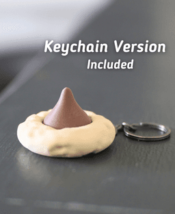 Peanut Butter Blossom Clicker - Ludo - Fidget 3d model