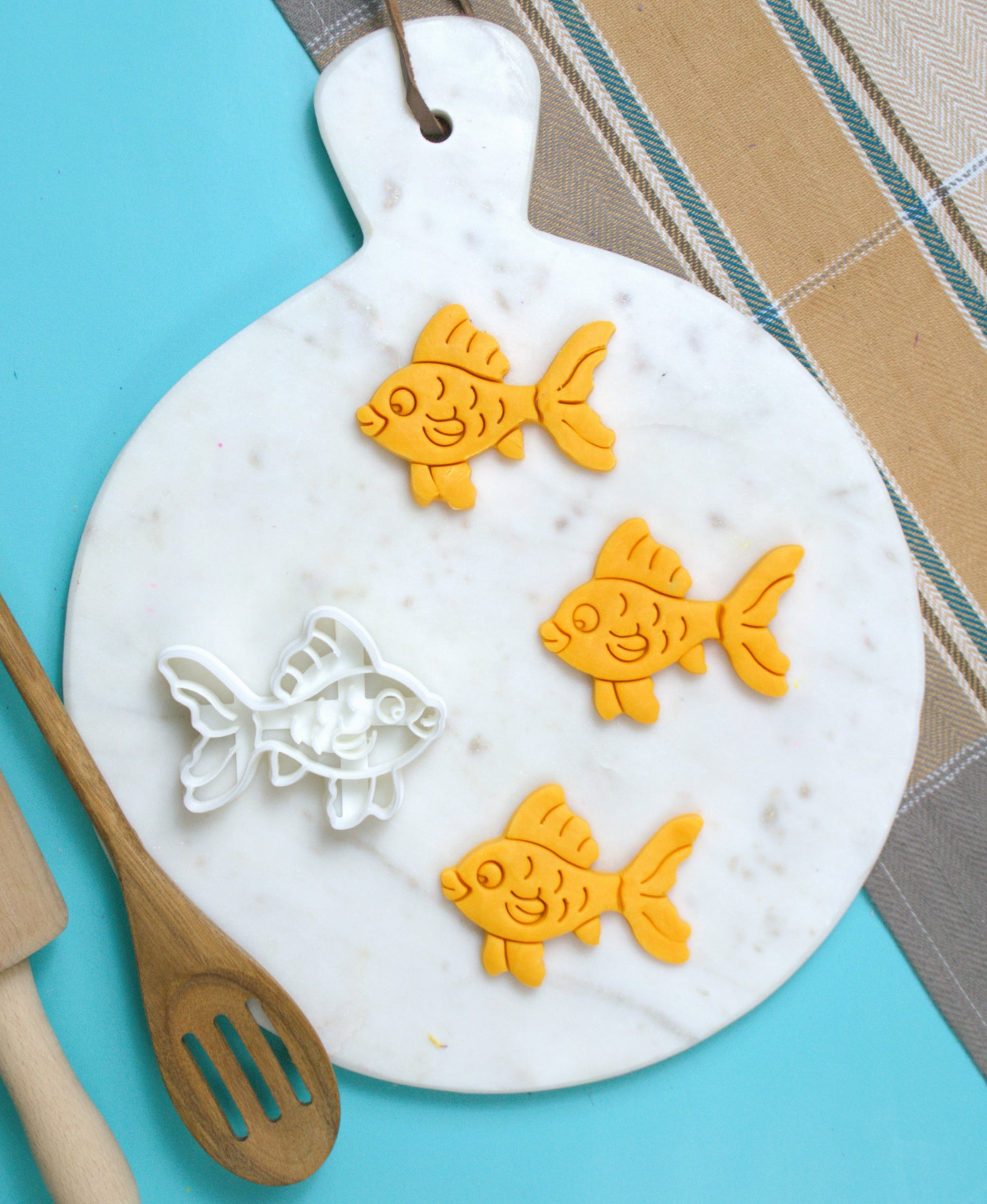 Goldfish Cookie Cutter 3d model