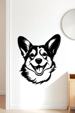 Dog Wall Art, Wall Decor, Home Decor 3d model