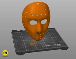 Jason Hockey Mask - Friday the 13th 3d model