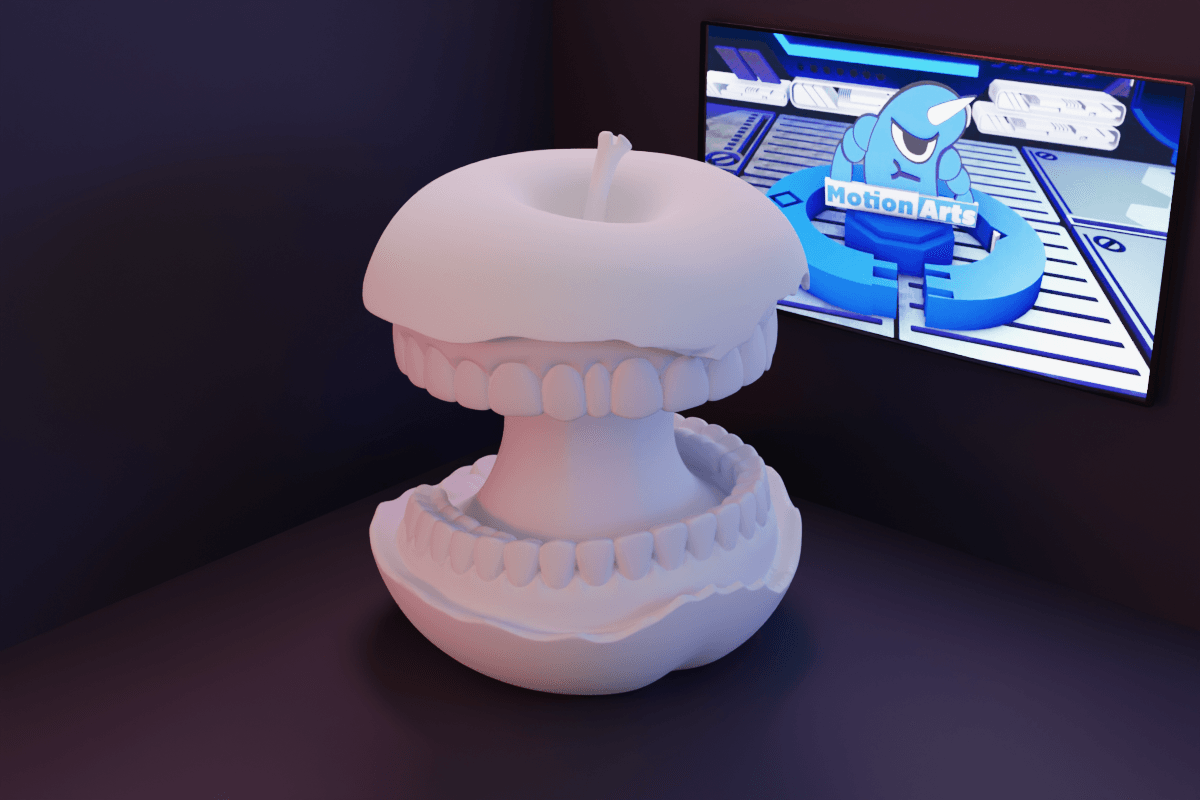 maça boca.stl 3d model