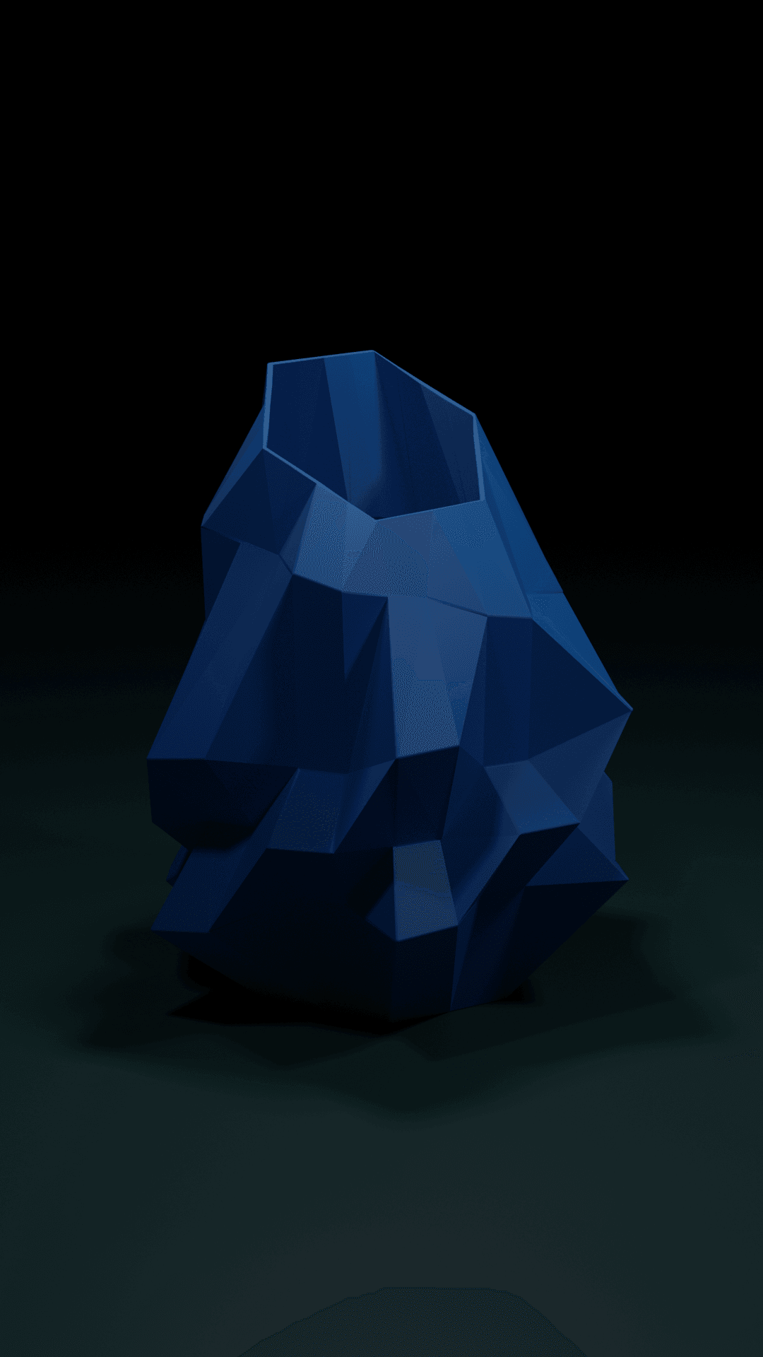 BOLDER POINT PLANTER 3d model
