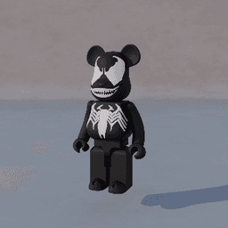 Venom Bearbrick 3d model