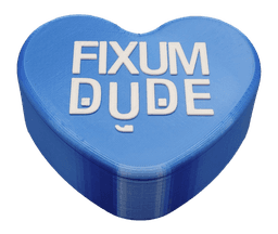 Fixumdude Heart Box 3d model