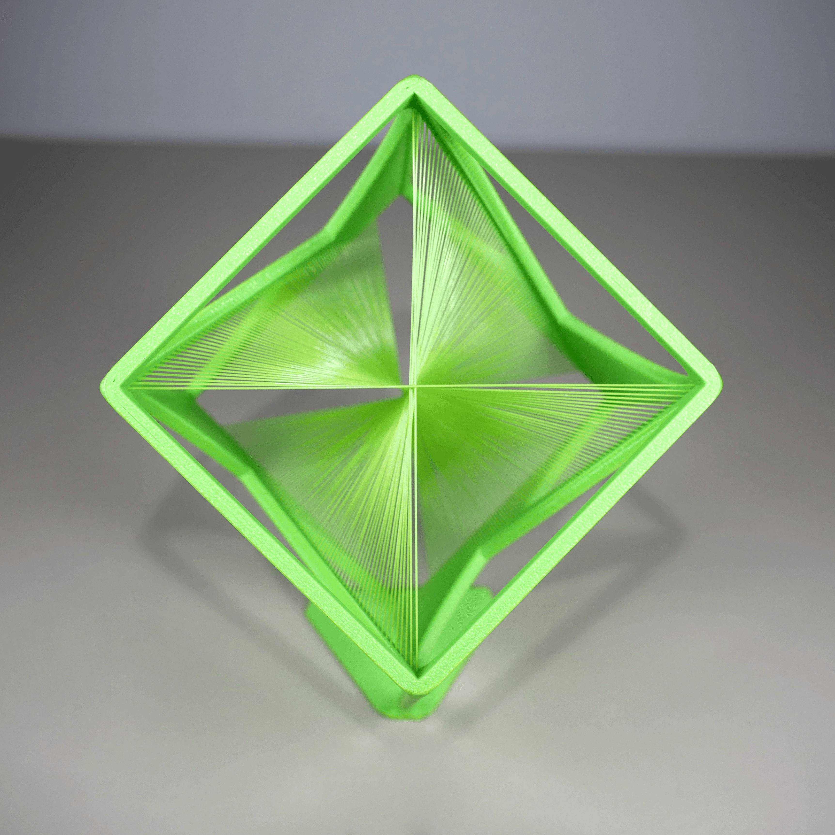 String Cube Art - Desk size (small) 3d model