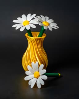 Flower Pen 3d model