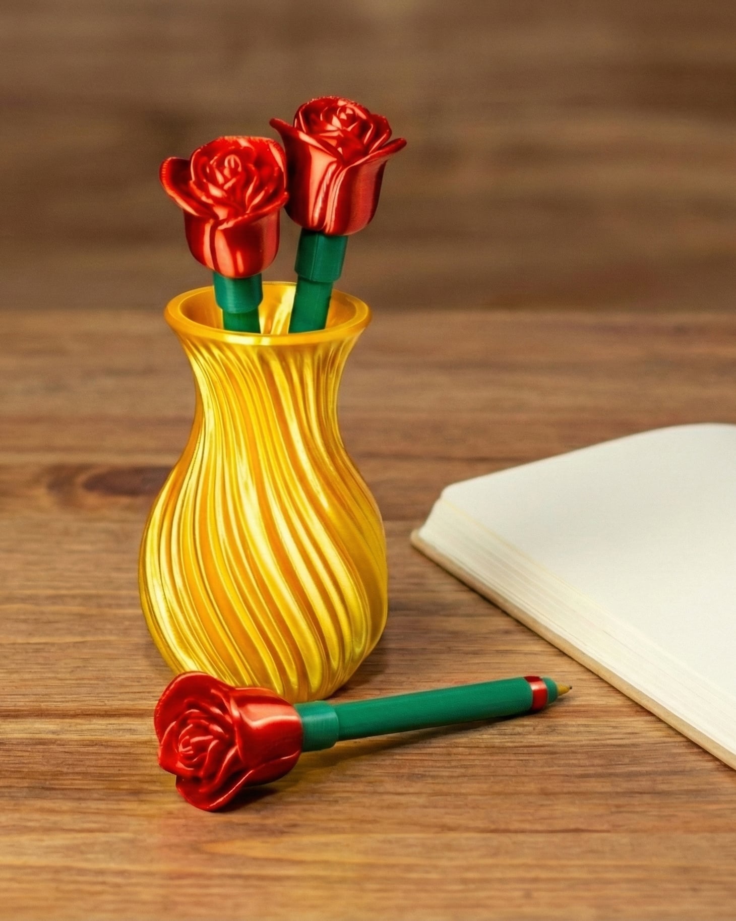 Flower Pen 3d model