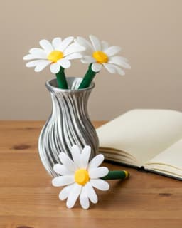 Flower Pen 3d model
