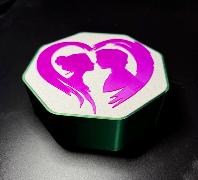 Love is being together 3d model
