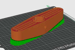 Hedstrom Glider Footrest 3d model