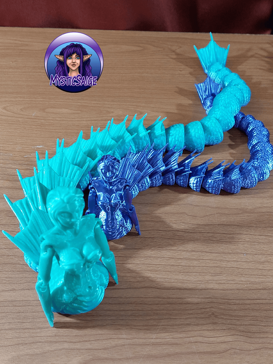 Flexy Naga 3d model