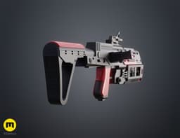 Sith Troopers' W48 Blaster - Battlefront 2 3d model