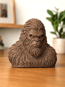 Realistic Big Foot Bust 3d model