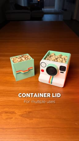 MEMORIES COASTERS | POLAROID COASTERS 3d model