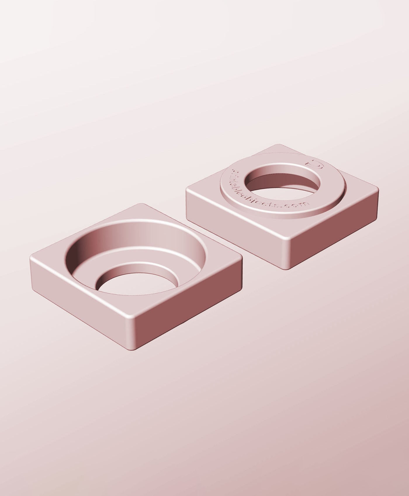 CS68-20-P Stacking pierced component box bin for makers 3d model
