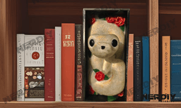 Snake Book Nook 3d model