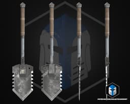 HD2 Entrenchment Tool - 3D Print Files 3d model