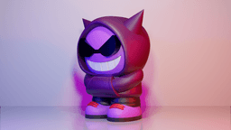 Gengar Urban - Multiparts +3MF 3d model