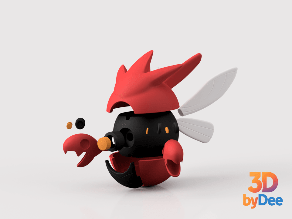 Scizor Poke Ball 3d model