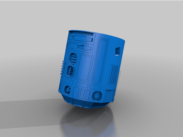 R5 astromech 3d model