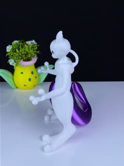 Mewtwo Pokemon - Multipart 3d model