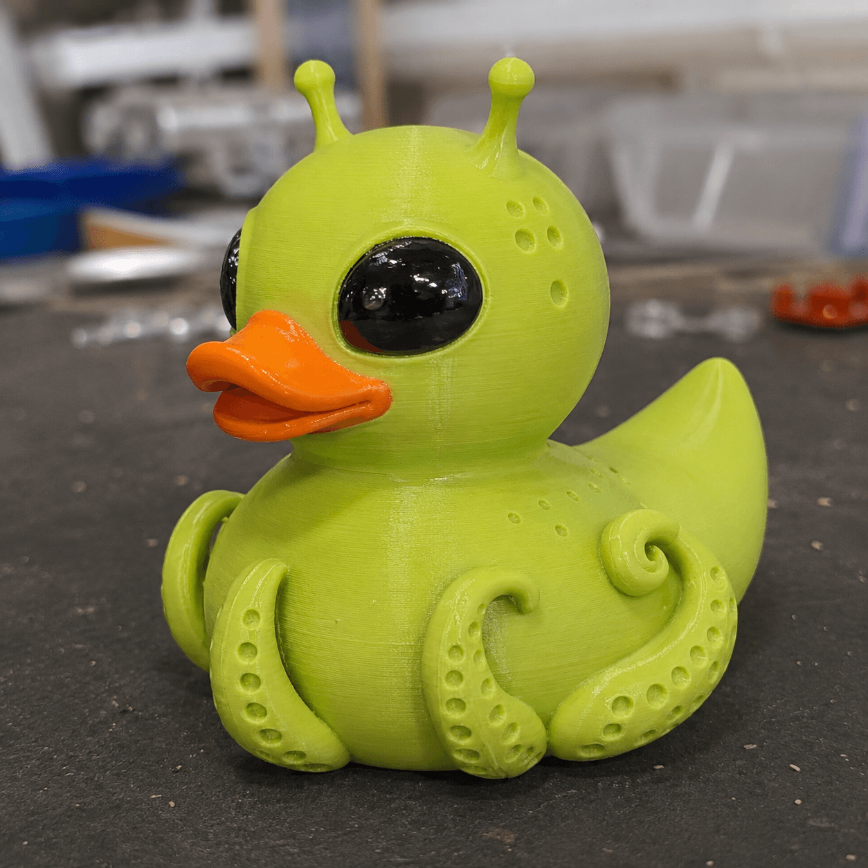 Alien Rubber Ducky 3d model