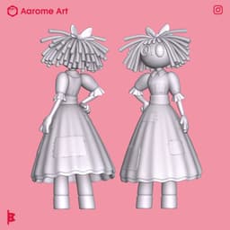 Ragatha The Amazing Digital Circus 3d model