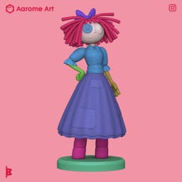 Ragatha The Amazing Digital Circus 3d model