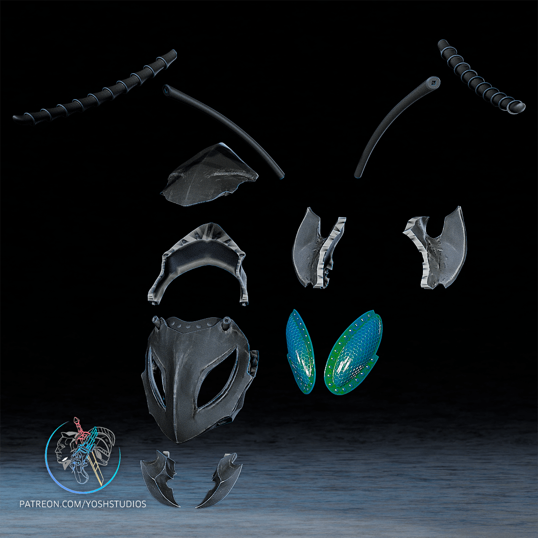 Ant King Helmet 3D printer STL File 3d model
