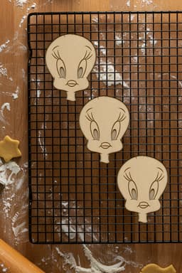 Tweety Cookie Cutter, Biscuit Cutter 3d model