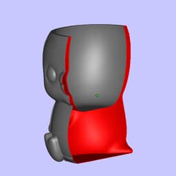 PENGUIN PLANTER POT 3d model