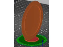 Sabre - Small Golf Disc 3d model