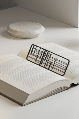 Bookmark, Gift Idea 3d model
