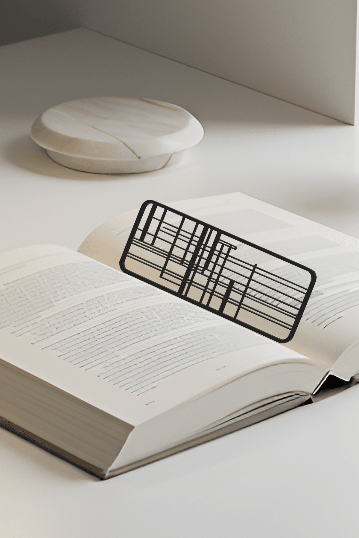 Bookmark, Gift Idea 3d model