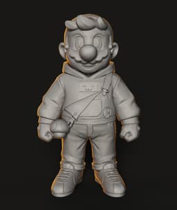 Overalls Hypebeast STL | Street Figure | Gamer Icon Remix 3d model